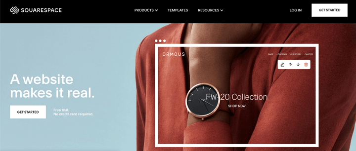 Review of Squarespace website builder.