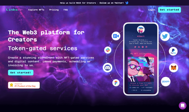 Build Web2 apps in Bubble Editor.