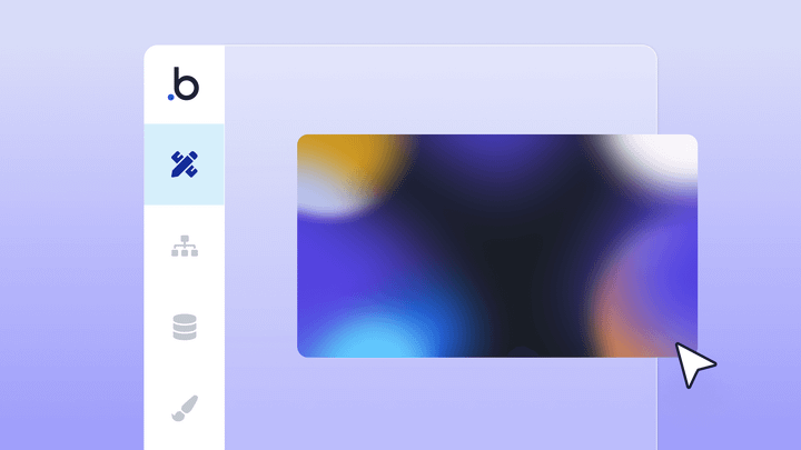 A mockup of the Bubble editor building the BubbleCon background animation.