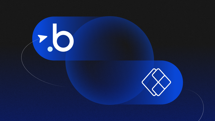 The Bubble "B" and the Power Apps logo swirling around a circle.