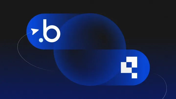 The Bubble "B" and the TK logo swirling around a circle.