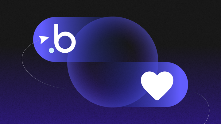 The Bubble "B" and the Lovable logo swirling around a circle.