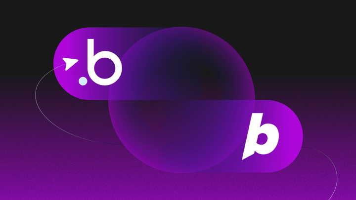 The Bubble and Bolt logos swirling around a sphere.