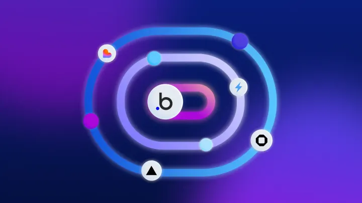 App icons orbiting in concentric ovals
