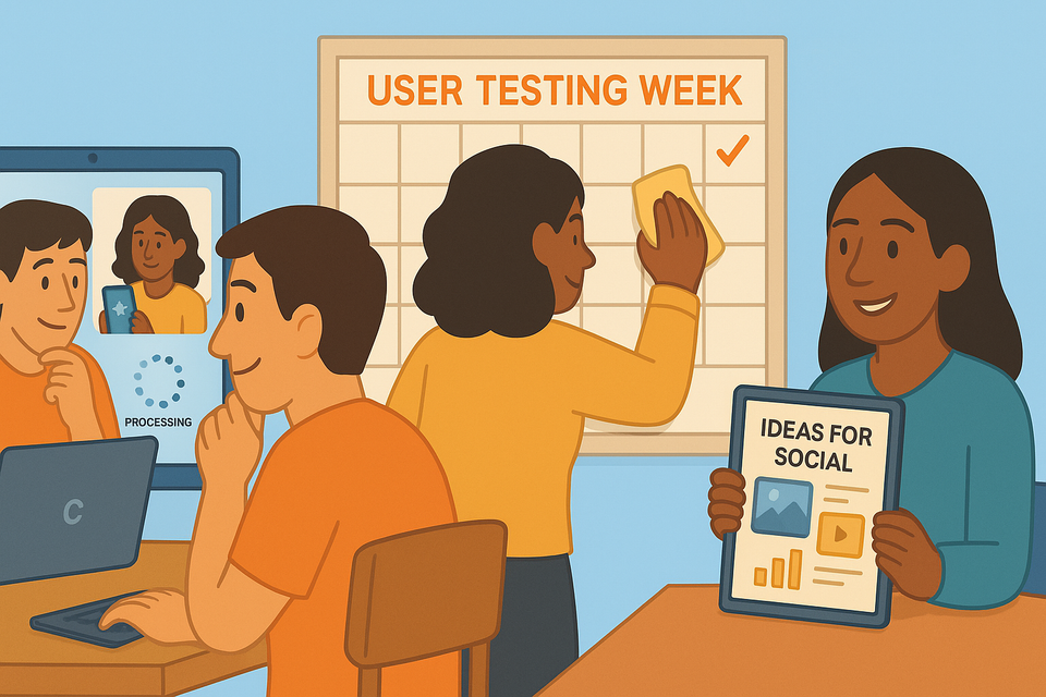 Weekly Update 🎉: Almost There - Prepping for User Testing