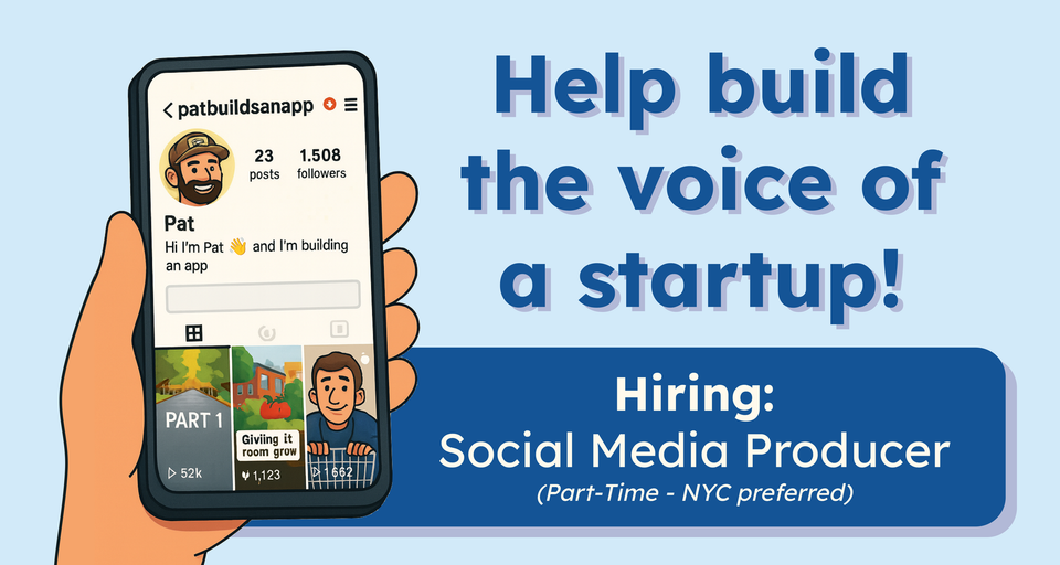 POSITION FILLED: Social Media Producer (Part-Time)