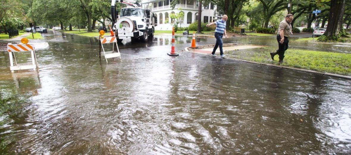 Garden District flooding