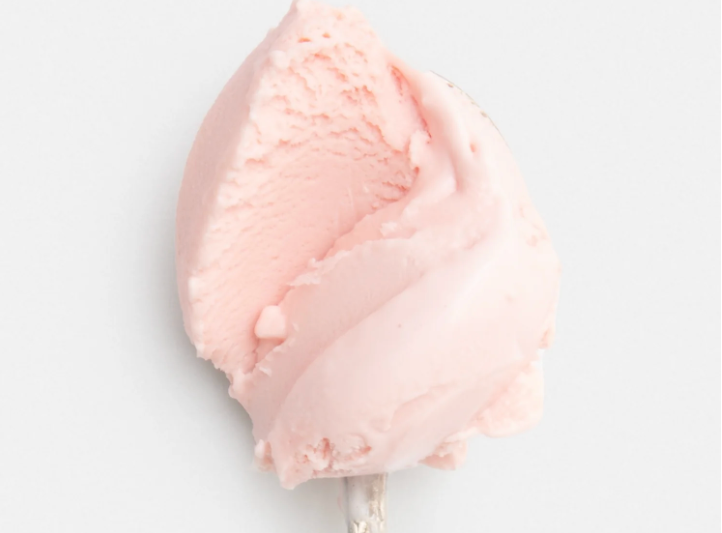 Tart watermelon ice cream. Yes!