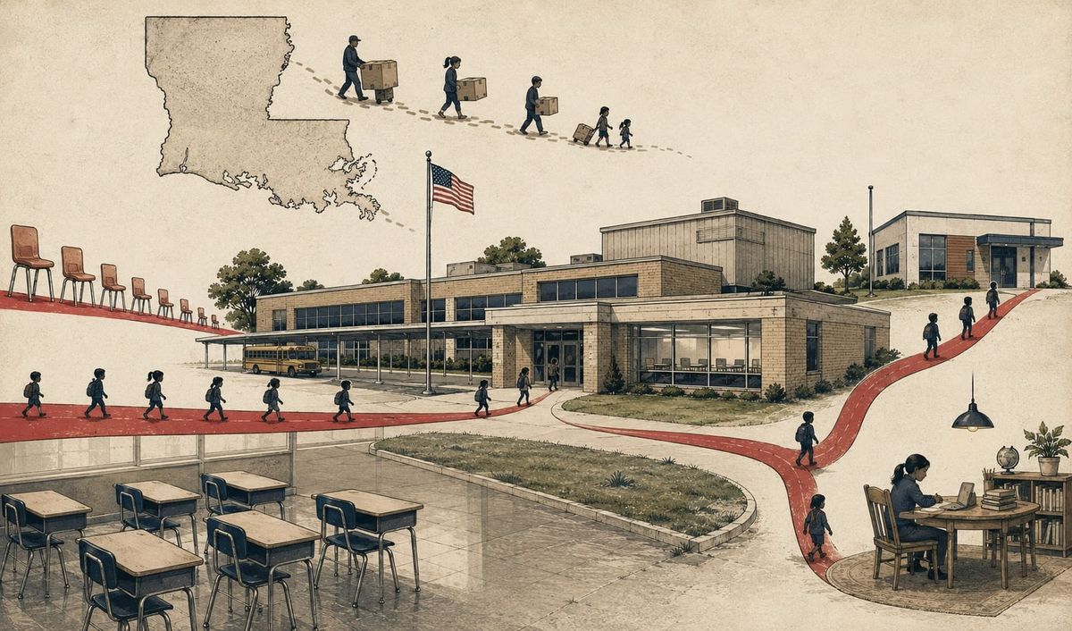 Public school enrollment is declining. Three reasons why