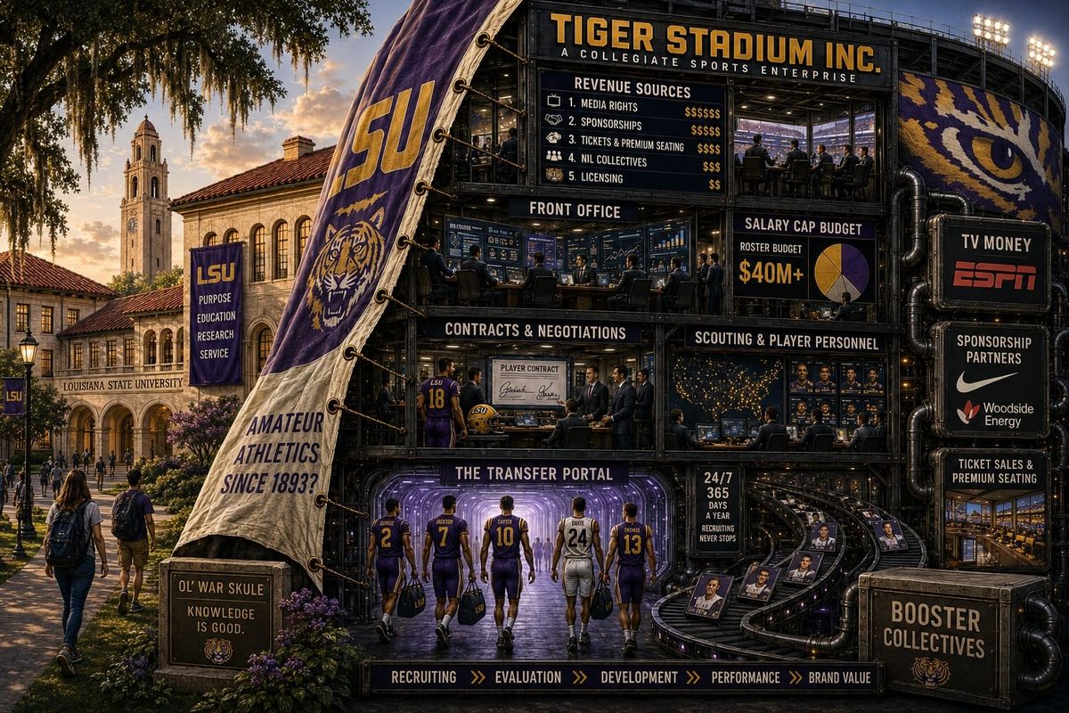 Nothing amateur about LSU sports