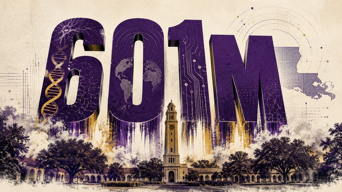LSU’s other arms race
