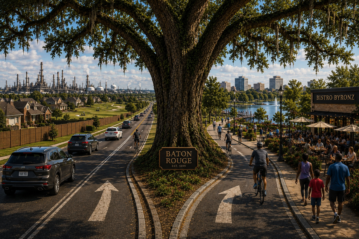 Same city, different future