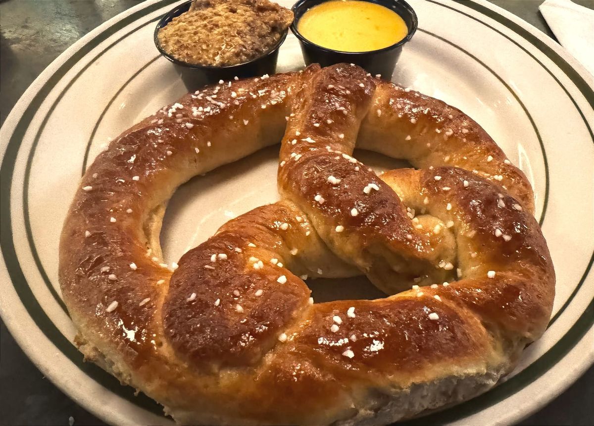 The pretzel gets its due at Mid City Beer Garden