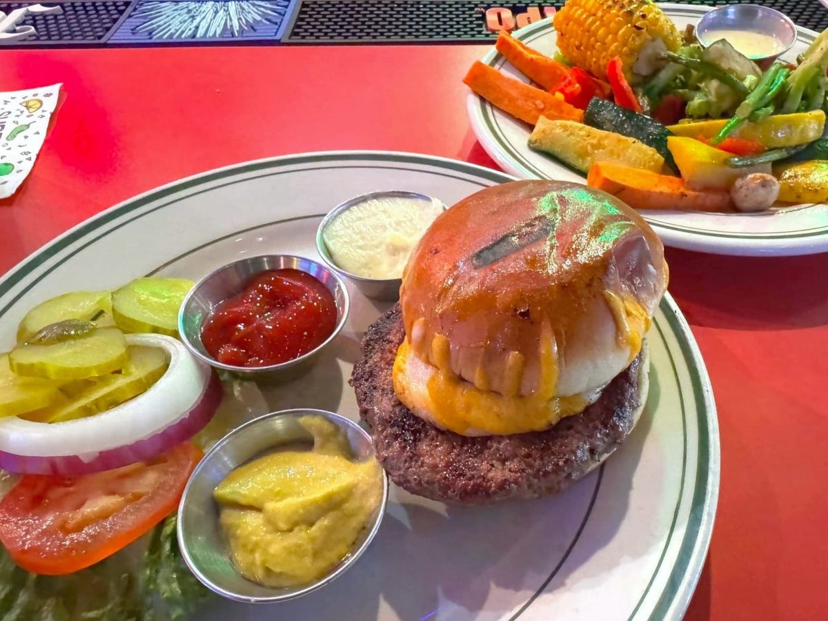 An unexpected burger