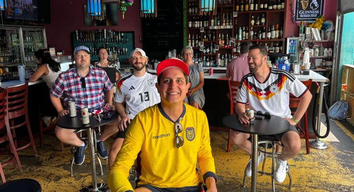 The beautiful game meets the thirsty republic