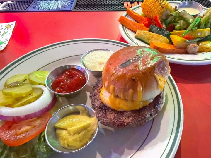 An unexpected burger
