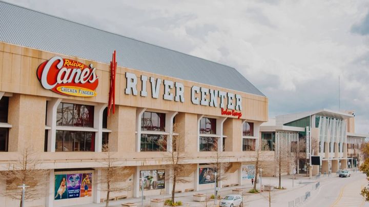 The River Center domino