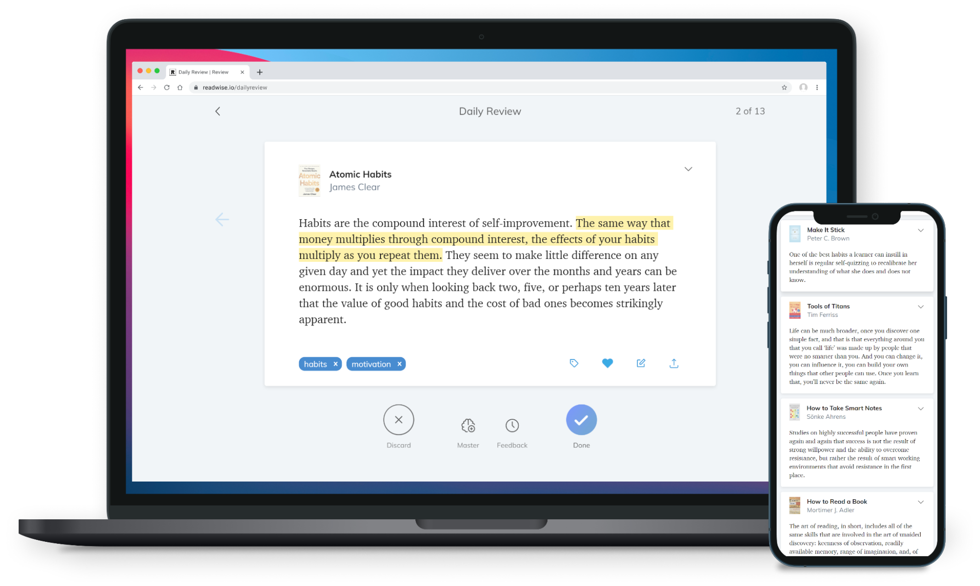Another popular thread reader app
