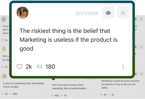 tweethunter AI library