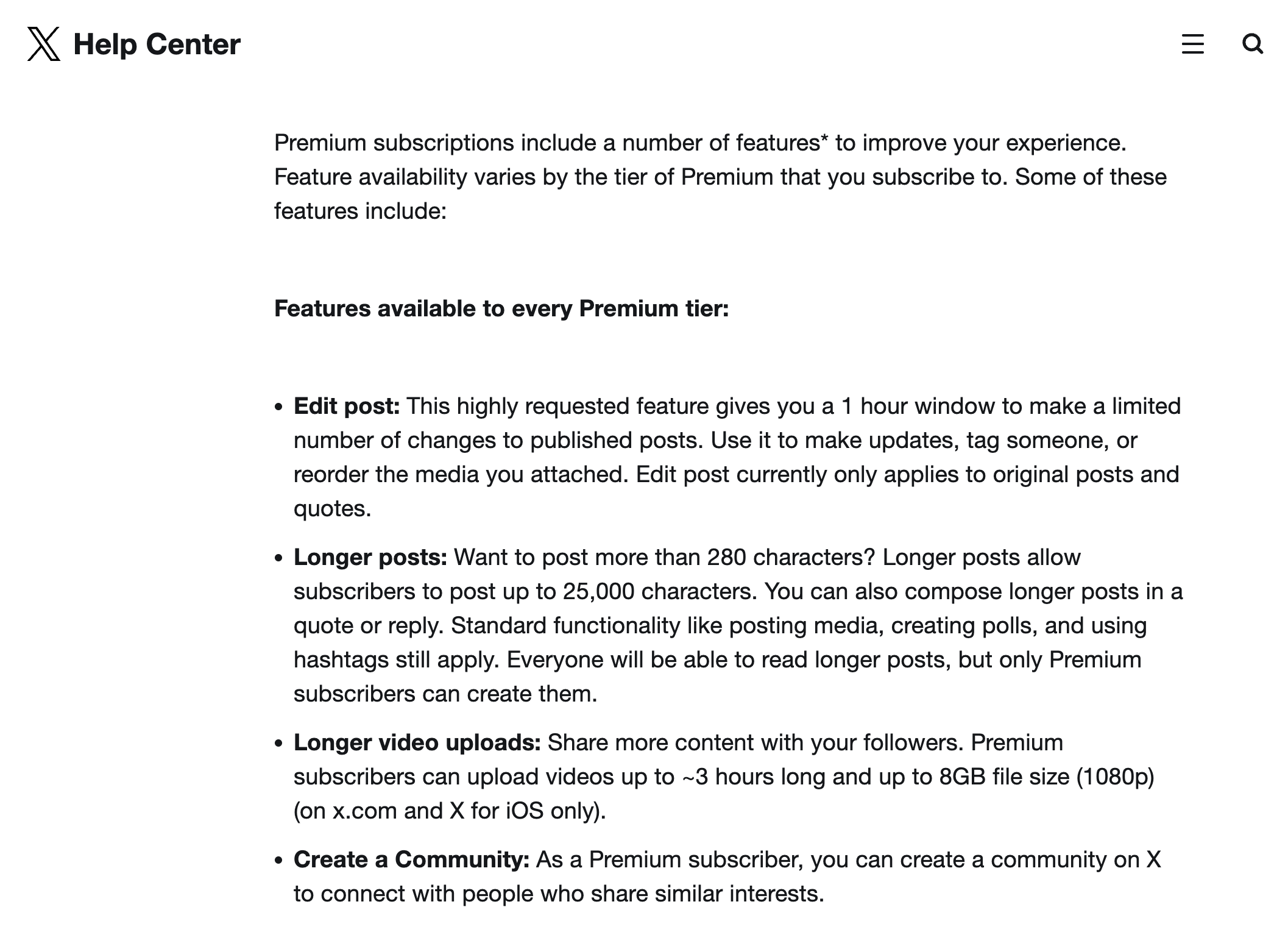 Twitter video length limit can be increased up to 3 hours with a Premium subscription