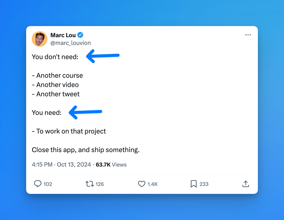example of a free tweet template