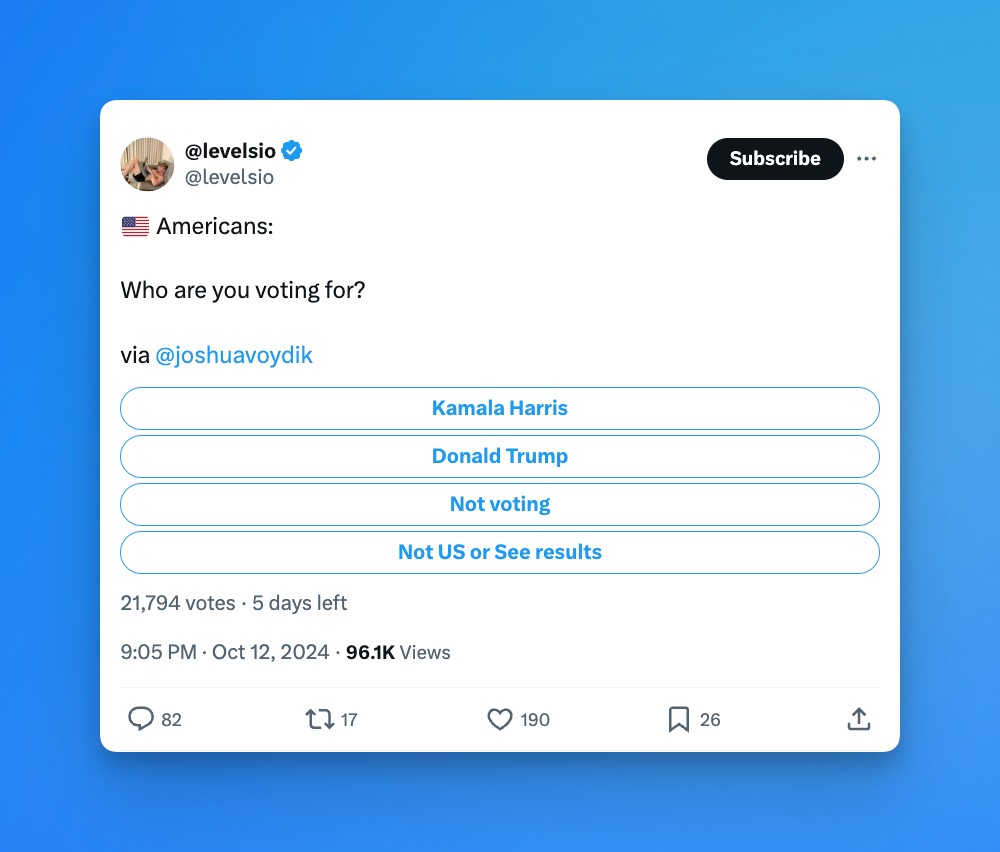 twitter poll template
