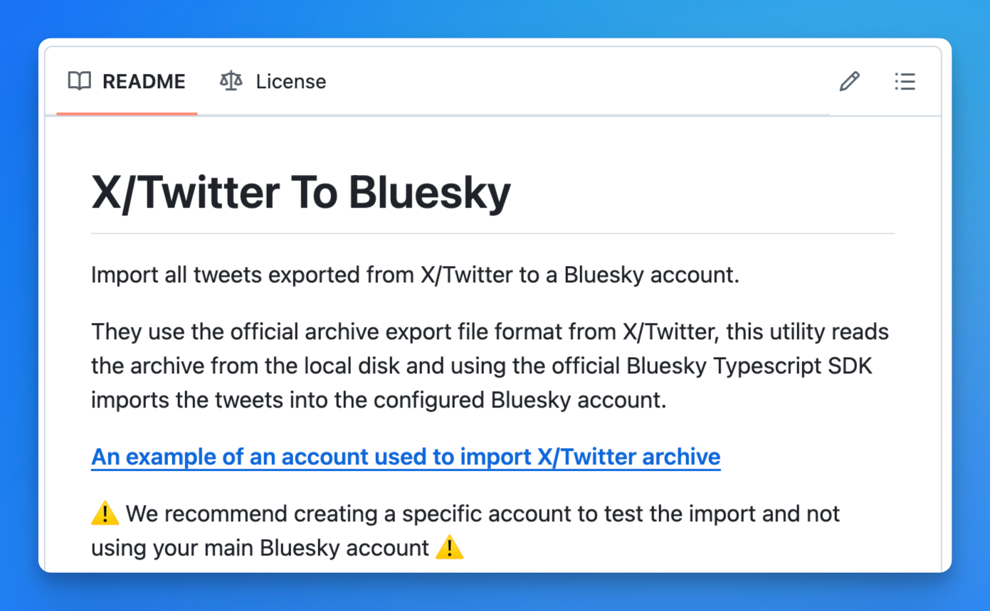 transfer tweets from twitter to bluesky