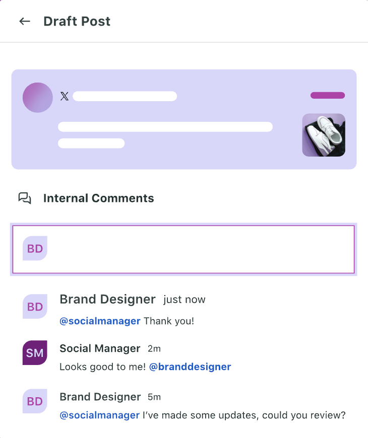 sprout social collaboration