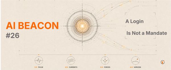 AI BEACON #26 - A Login Is Not a Mandate