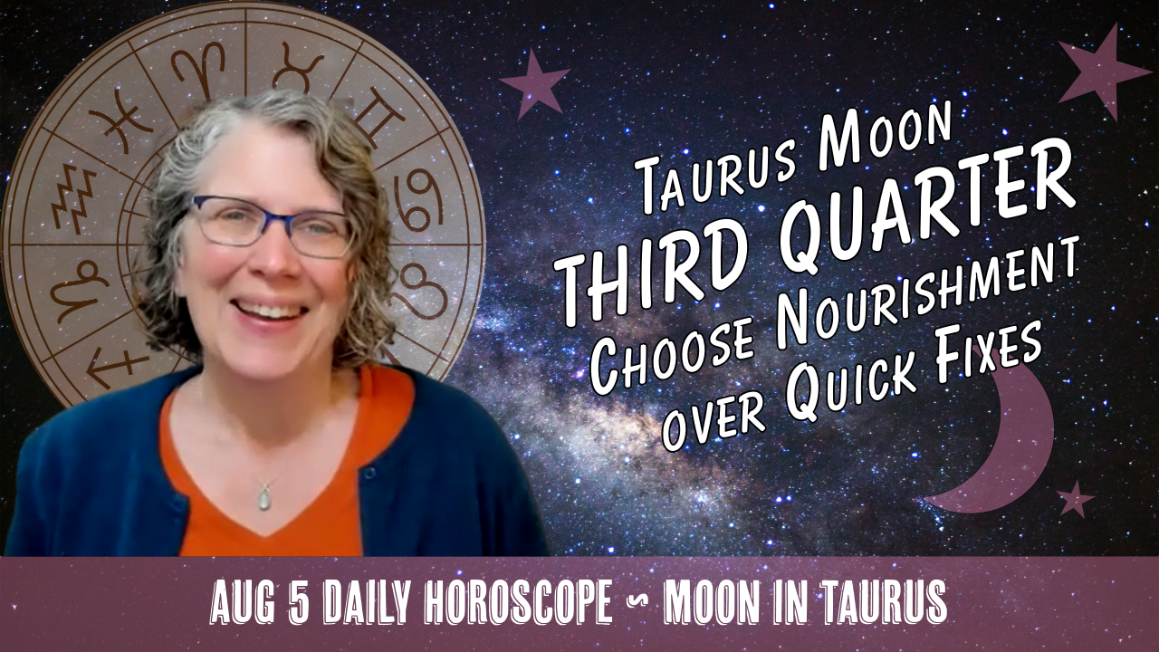YouTube video thumbnail with daily horoscope theme
