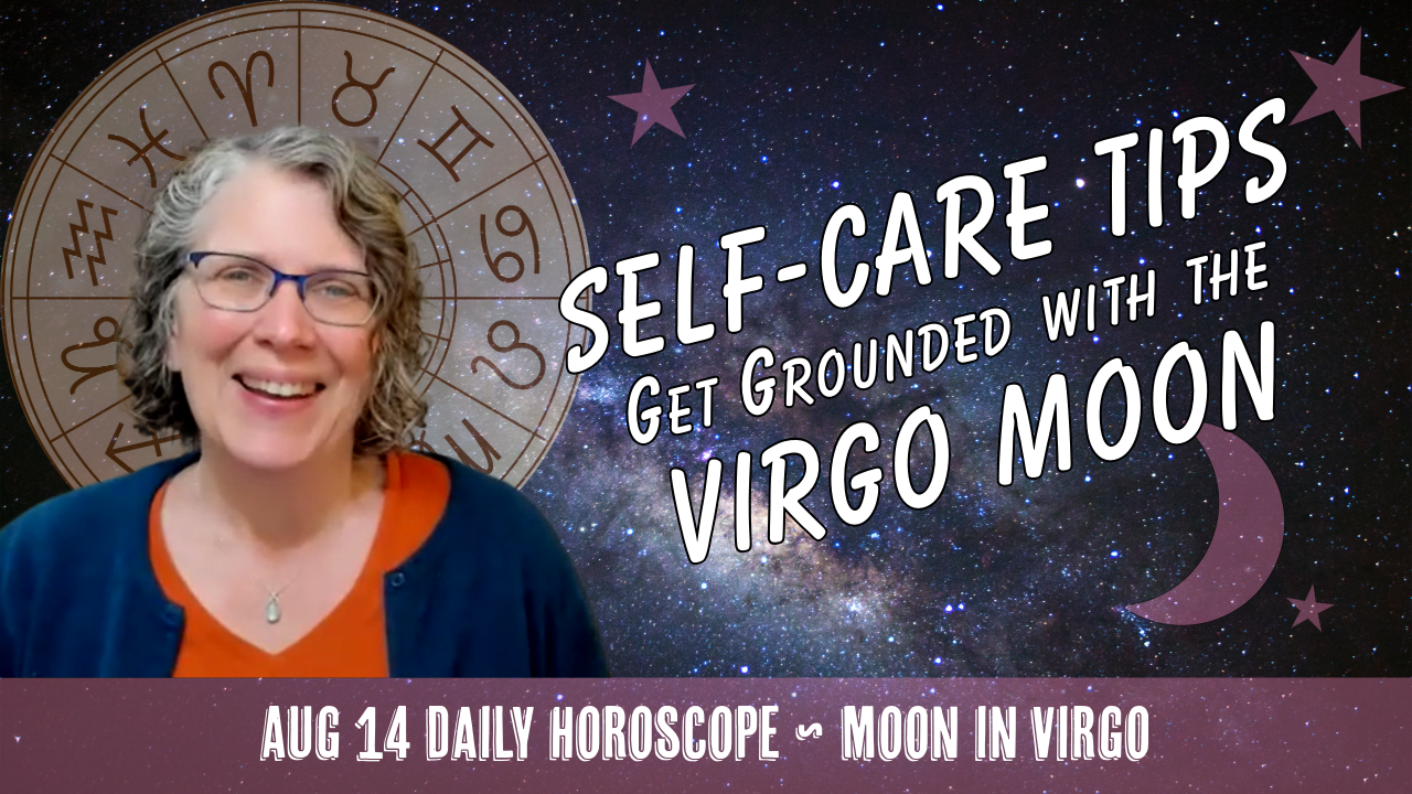 YouTube video thumbnail with daily horoscope theme