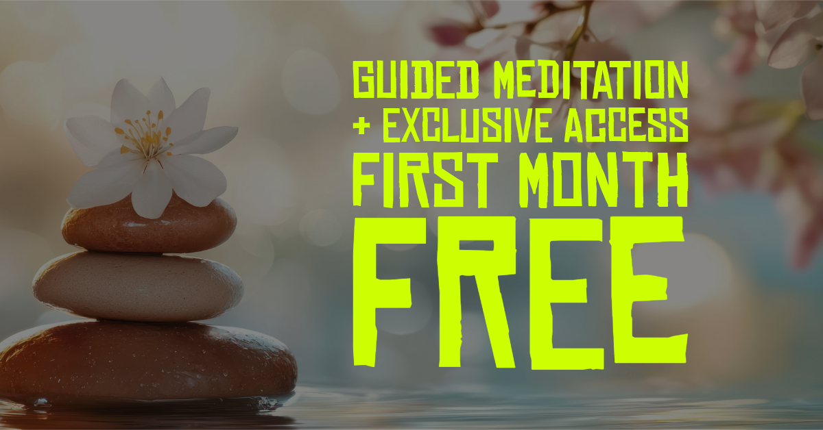 One Month FREE! New Moon Guided Meditation + Support