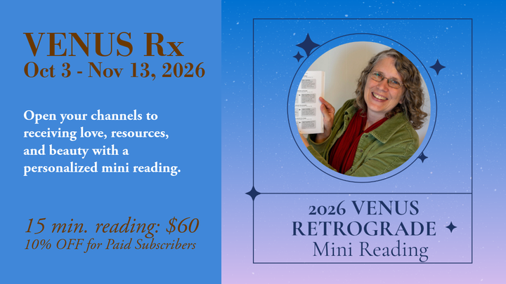Venus Retrograde Mini Readings
