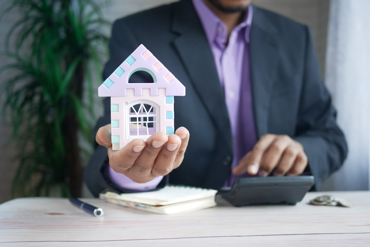 mortgage home buying concept realtor signing documents