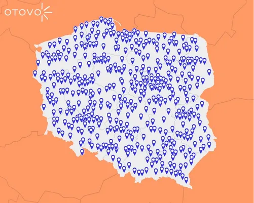 Instalacje fotowoltaiczne Otovo w całej Polsce