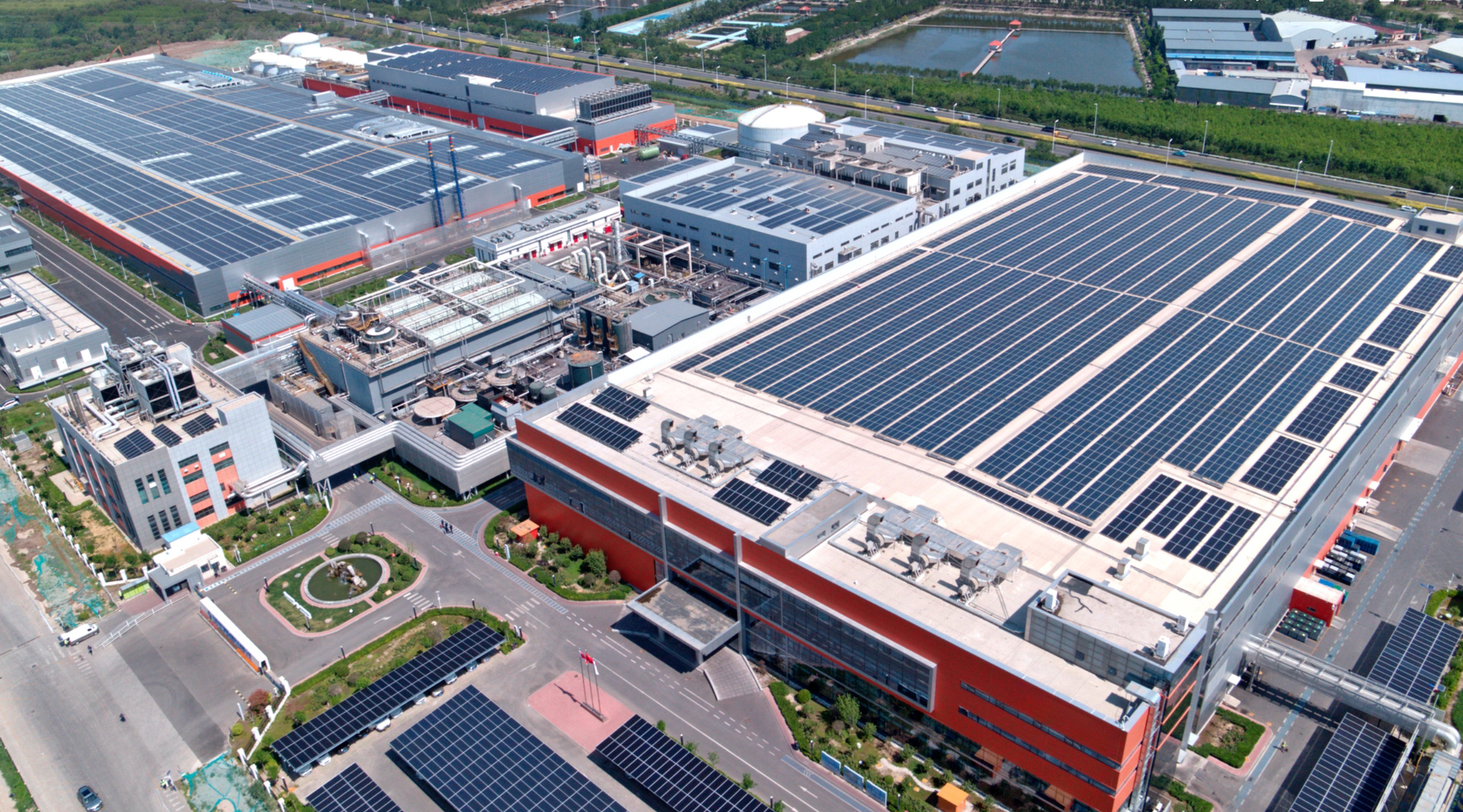 TCL Zhonghuan Industrial Park in Binhai, Tianjin 