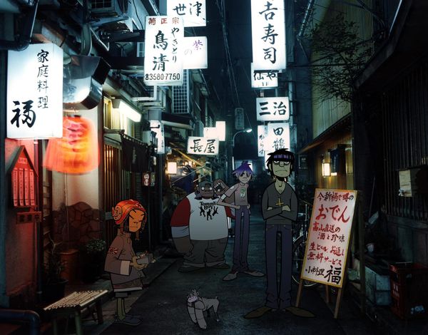 Gorillaz in Japan, 2001
