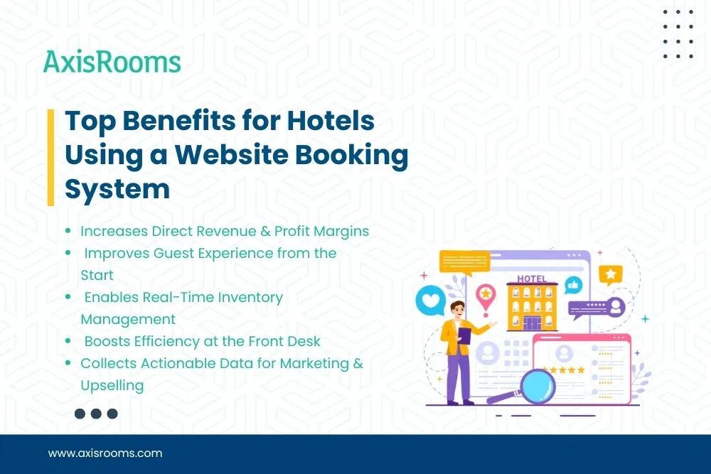 Top Benefits for Hotels Using a Website Booking System