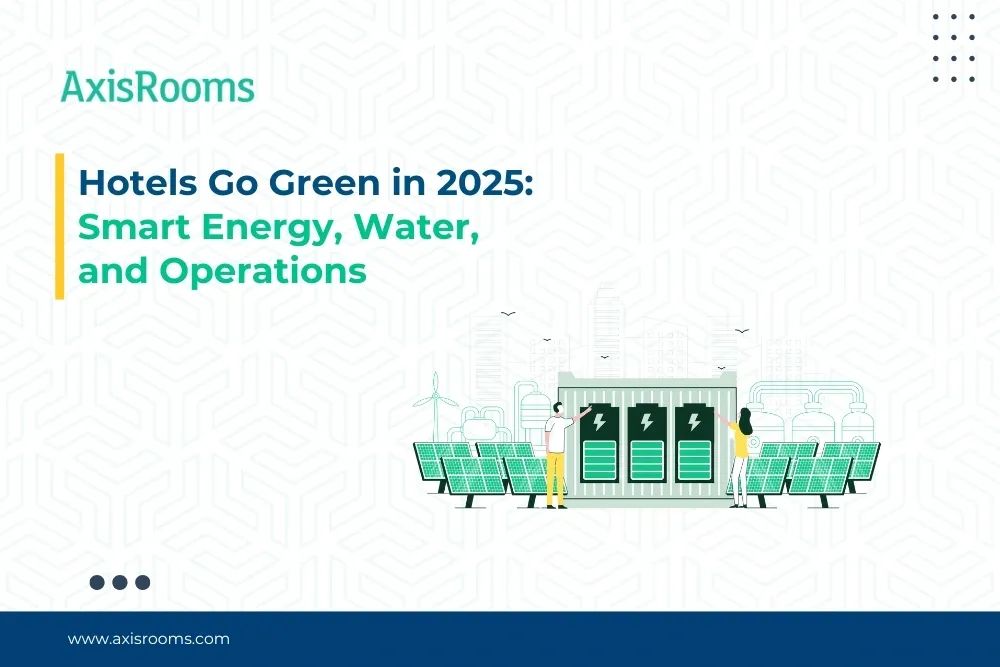 Hotels Go Green in 2025: Smart Energy, Water, and Operations