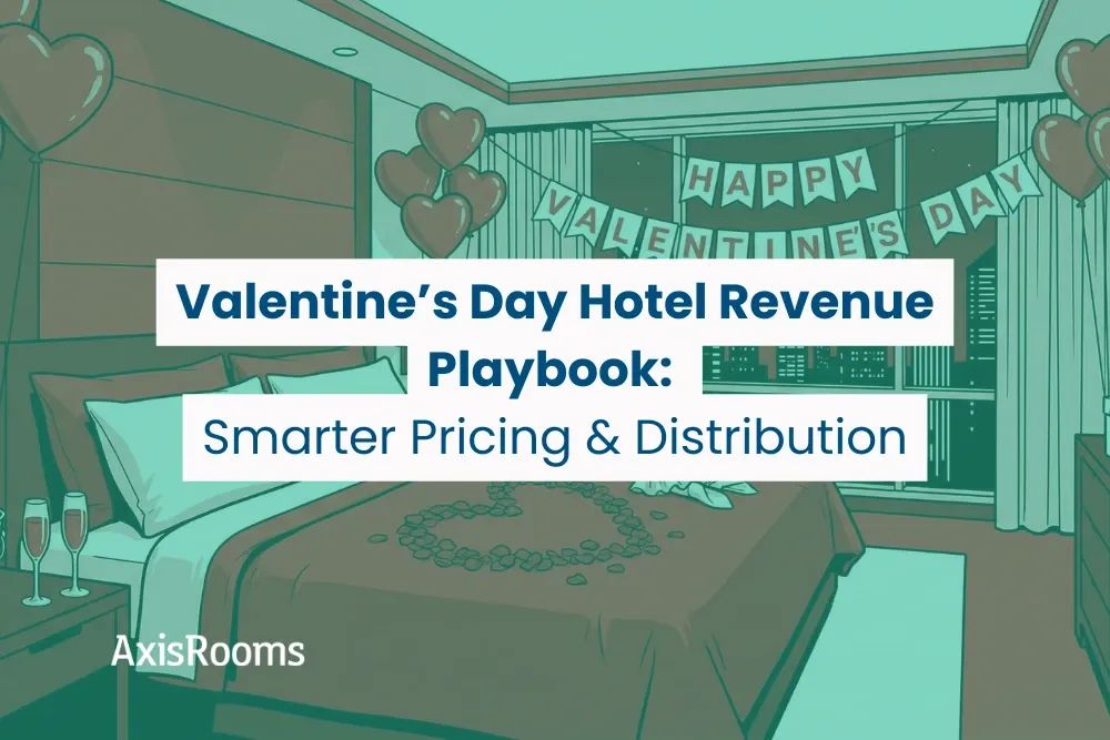 Valentine’s Day Hotel Revenue Playbook: Smarter Pricing & Distribution