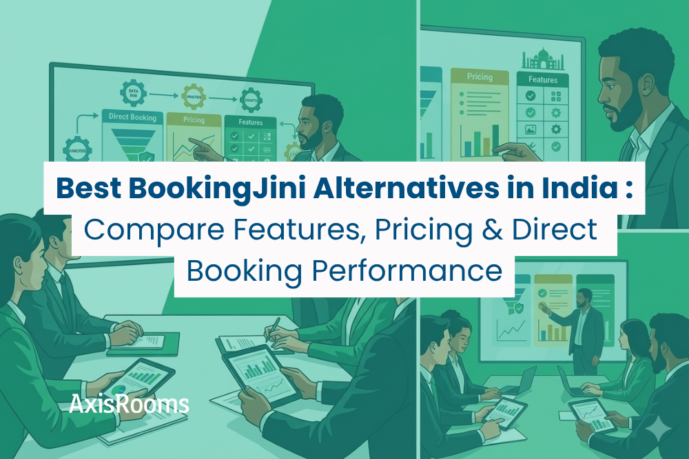 Best BookingJini Alternatives in India 2026: Compare Features, Pricing & Direct Booking Performance