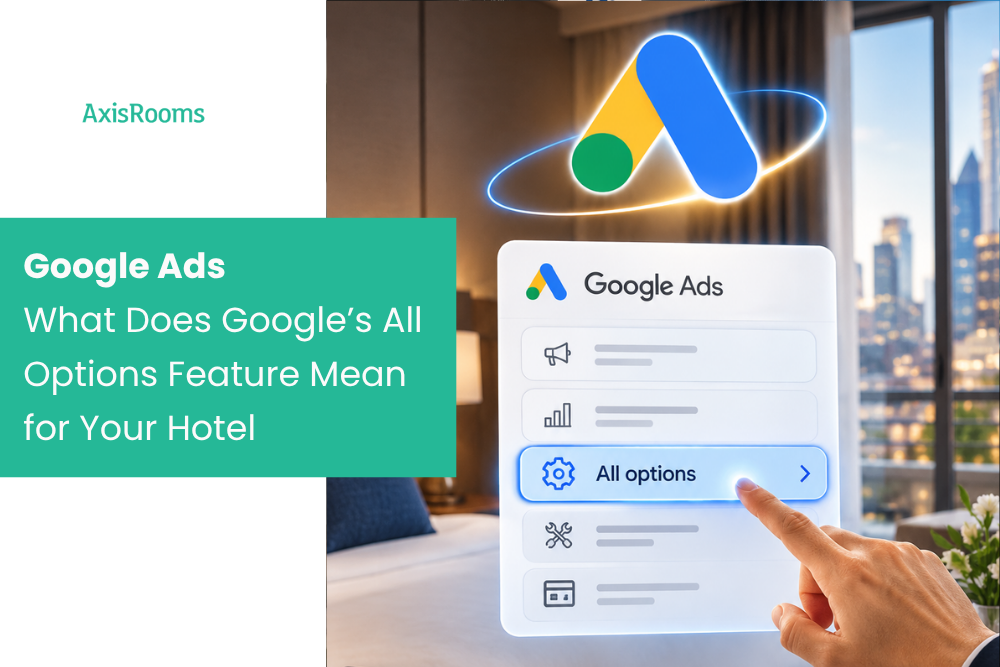 Google Ads: What Does Google’s All Options Feature Mean for Your Hotel