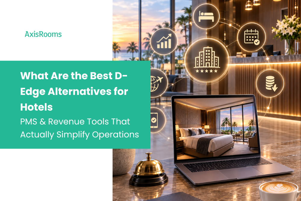 What Are the Best D-Edge Alternatives for Hotels in  2026? PMS & Revenue Tools That Actually Simplify Operations