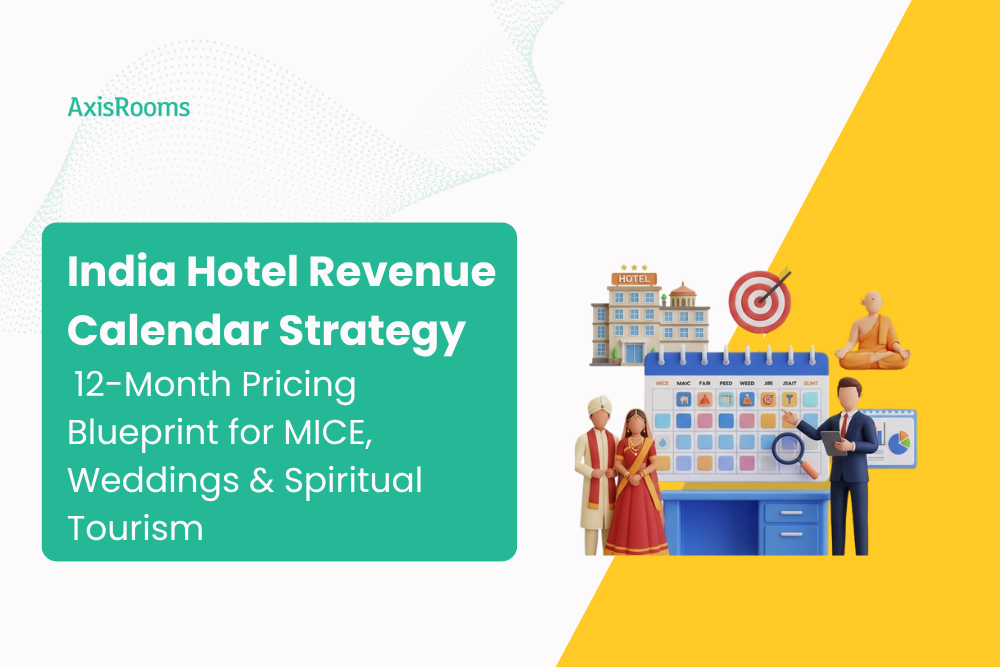 India Hotel Revenue Calendar Strategy: 12-Month Pricing Blueprint for MICE, Weddings & Spiritual Tourism