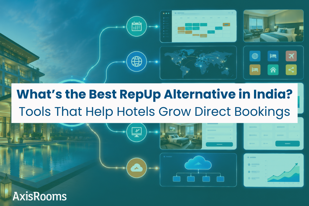 What’s the Best RepUp Alternative in India? Tools That Help Hotels Grow Direct Bookings
