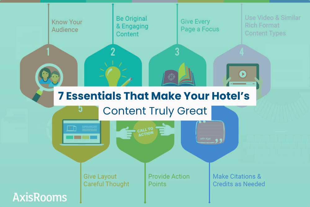 7 Essentials That Make Your Hotel’s Content Truly Great