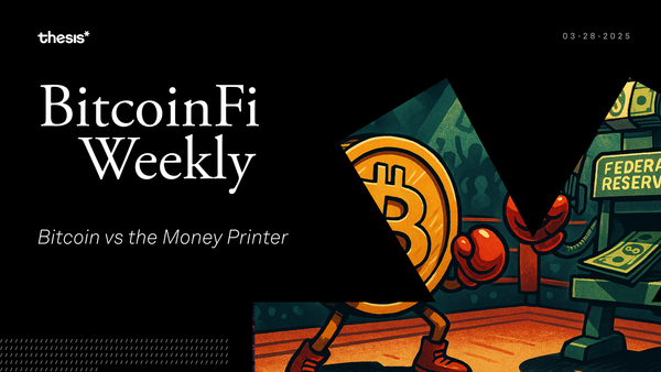 Bitcoin vs the Money Printer