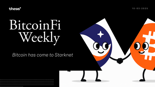 Bitcoin has come to Starknet