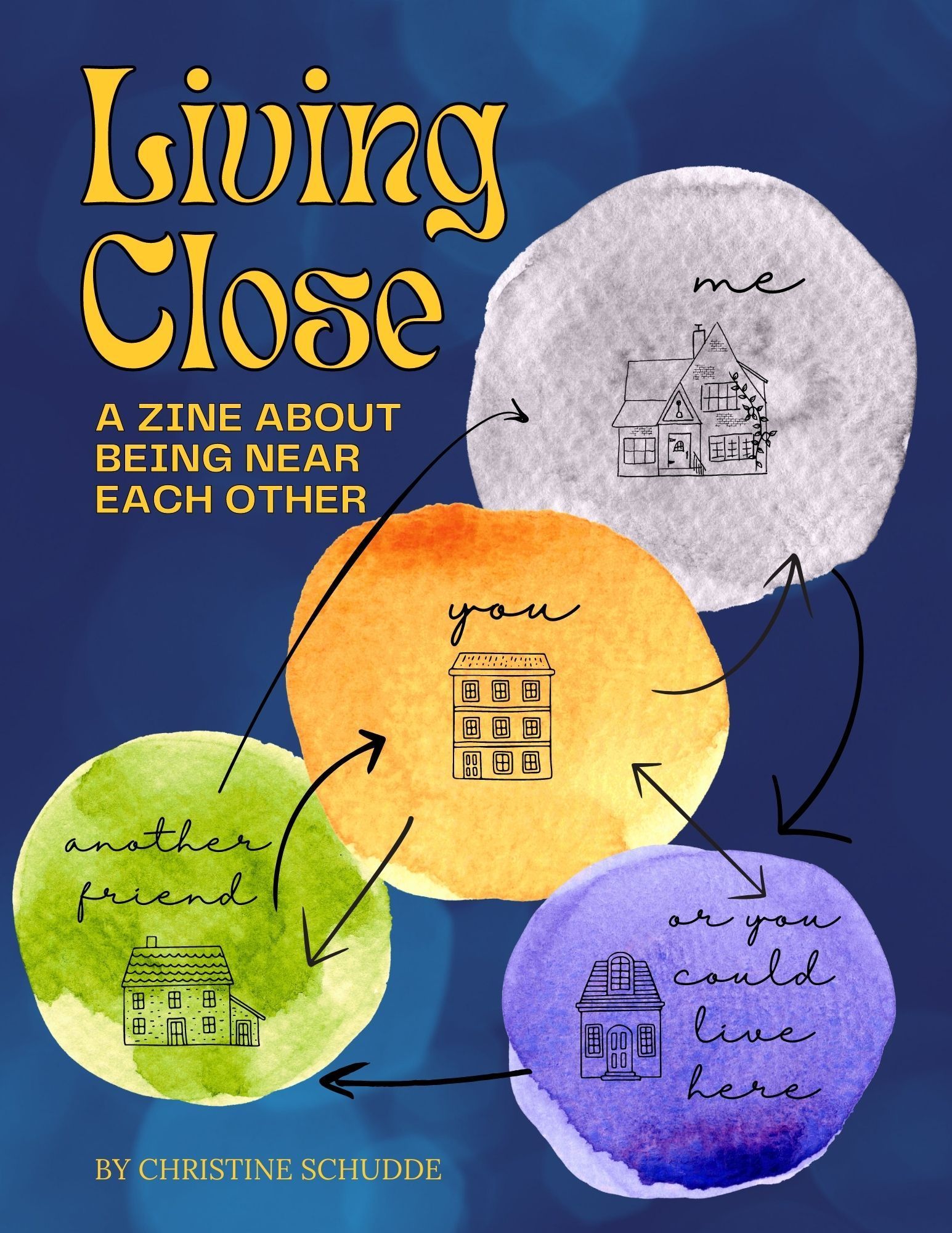 I made a zine about living close to your friends - vote!