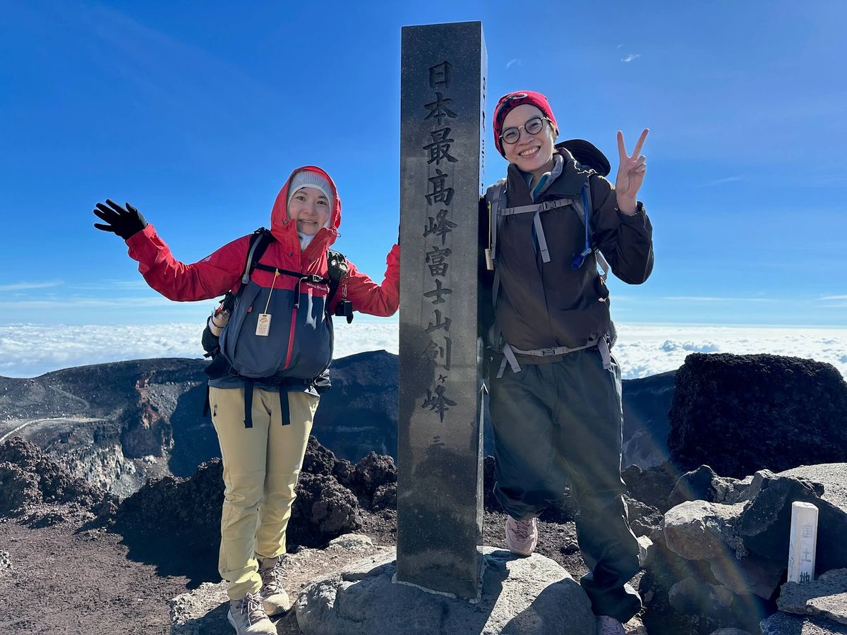 我的第一次海外健行：富士山，摸黑攻頂、御來光與征服頂峰(下篇)
